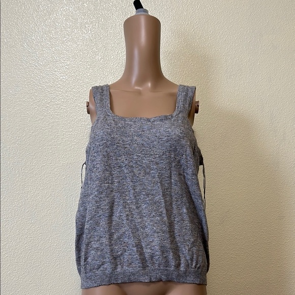 Time and Tru- Gray Women's Knit Tank Top - Picture 1 of 4